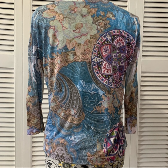 Hot Tees Ladies Top - Picture 3 of 4